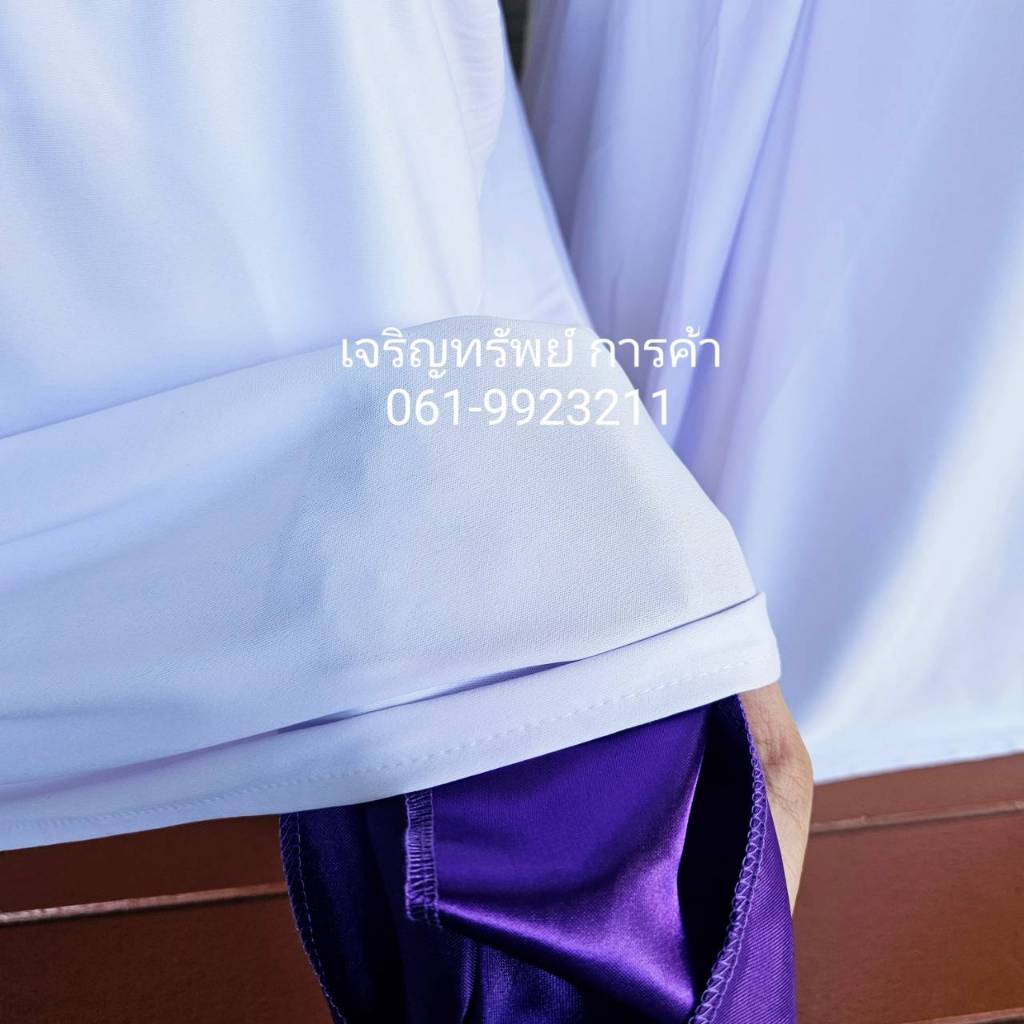 มีส่งด่วน🔥🛵 ผ้าคลุมเก้าอี้พลาสติก แพ็ค10ตัว เนื้อผ้าหนา สีขาวโอโม่ พร้อมสกรีนโลโก้ และข้อความ ฟรีออกแบบ - รูปที่ 6