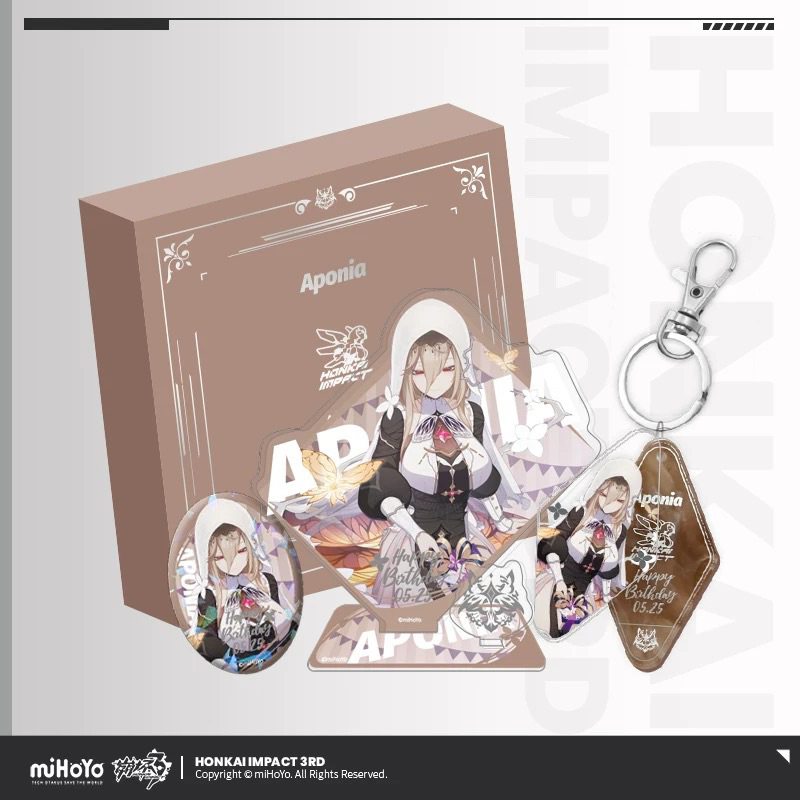 [พรีรอ12-20วัน] Official แท้ Aponia box Honkai impact Mihoyo
