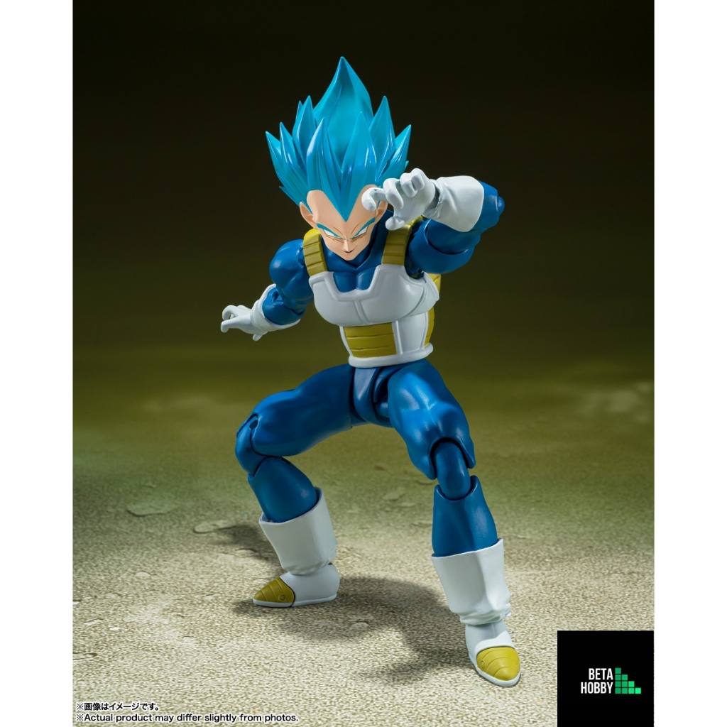 S.H.Figuarts Super Saiyan God Super Saiyan Vegeta -Unwavering Saiyan Pride- Blue SHF