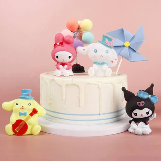 โมเดลแต่งเค้ก คุโรมิ โมเดลซานริโอ้ Sanrio 7-9cm