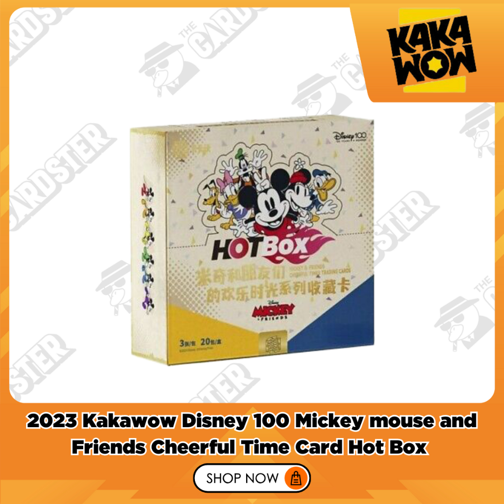 [พร้อมส่ง!!] 2023 KAKAWOW HOTBOX Mickey and Friends Cheerful Times ห้ามพลาด!!