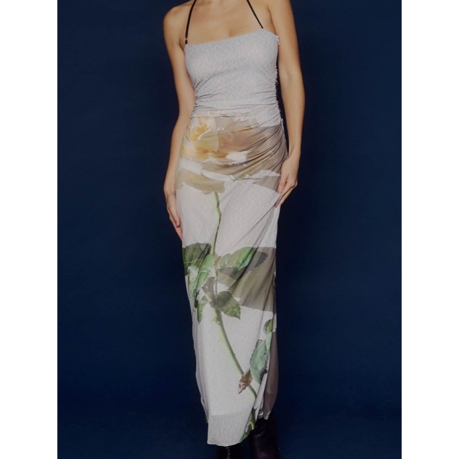 Weekend begins - Coucou Printed Dress