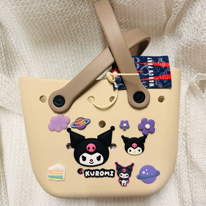 TBCT 🛍️ 🌈ตัวติดกระเป๋ามีรู “ คุโรมิ มายเมโลดี้ “ ✨🌸 Bag Charms “ kuromi my melody Sweet “JBSweet สายหวาน จัดเลยจ้าาา