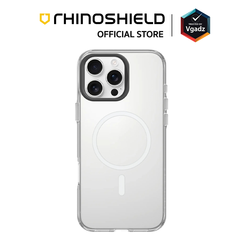 RhinoShield รุ่น Clear Case (Magnetic Compatible) - เคสสำหรับ iPhone 16 Pro / 16 Pro Max