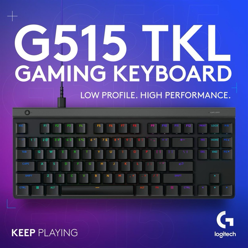 🛵มีส่งด่วน💨 Logitech G515 TKL Low-Profile Tactile Sw (TH/EN)