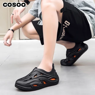 COSOO รองเท้าแตะ รองเท้าลำลอง สำหรับผู้ชาย แบบสวมหัวโต นุ่มสบายเท้า รุ่น CS-L05