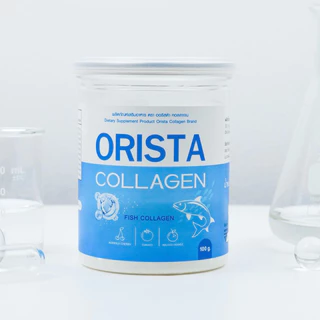 (2กระปุก)ORISTA COLLAGEN DIPEPTIDE (ออริสต้าคอลลาเจนผงชงดื่ม) 100กรัม ส่งฟรี