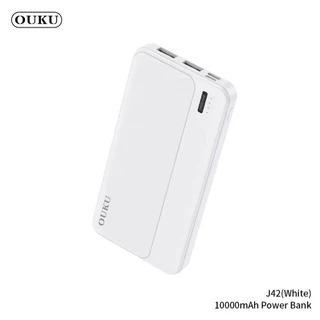 OUKU J42 แบตสำรอง Power Bank 10000mAh แบตสำรอง รีแมกซ์แท้ แบตสำรองมินิ แบตสำรอง มี มอก.