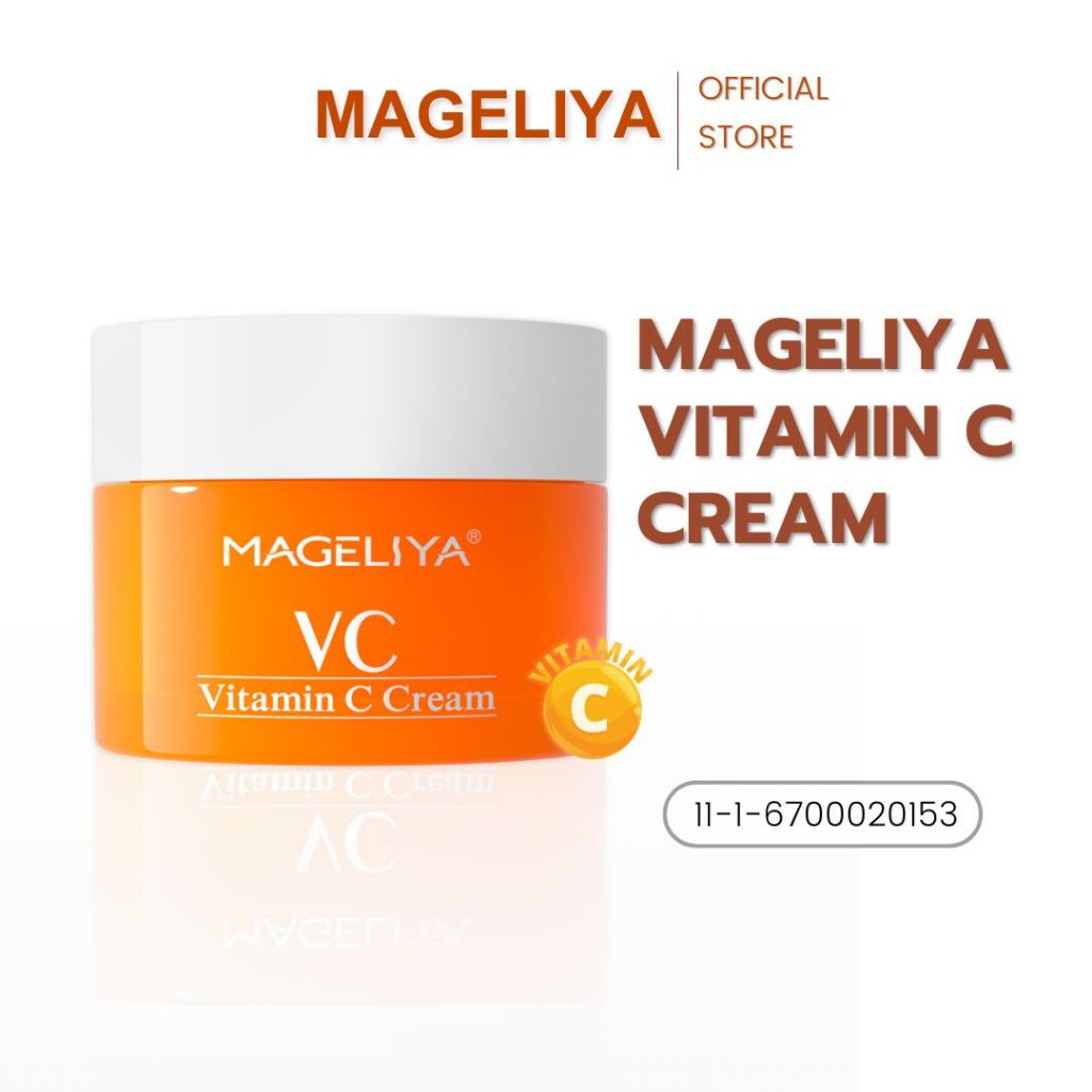MAGELIYA VitaminC Cream ครีมวิตามินบำรุงผิว