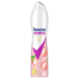 REXONA - Vitamin + Bright Peach Spray (135g.) เรโซนา ไบร์ท พีช สเปรย์ 135 มล.
