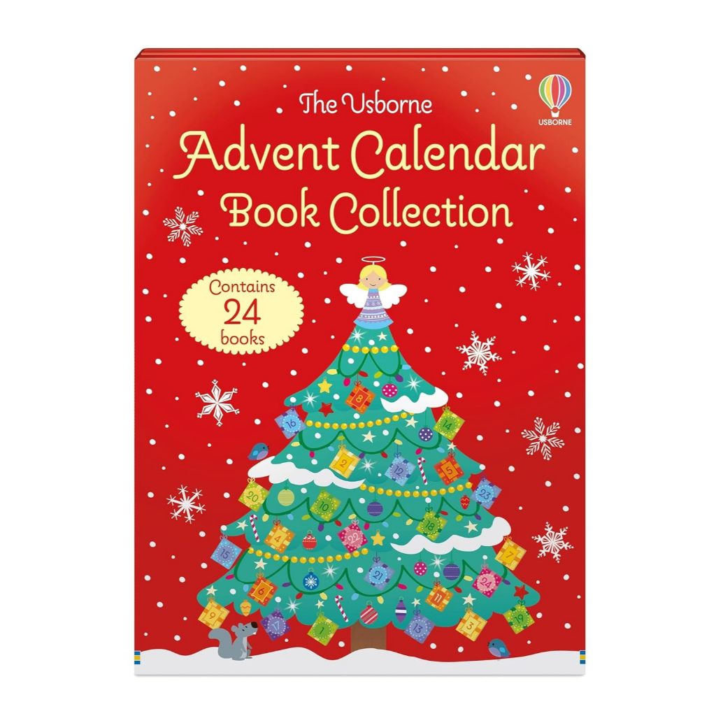 DKTODAY หนังสือ USBORNE ADVENT CALENDAR BOOK COLLECTION 1 (24 BOOKS (AGE 3+) Countdown to Christmas