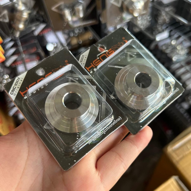 บูชดุมสเตอ เลส CNCด้าน หัวทรงถ้วย สำหรับ ดุมWave100ใส่Wave125(บังลม หัวเถิก หัวแ