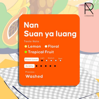 NAN SUAN YA LUANG เมล็ดกาแฟน่านสวนยาหลวง A ROASTER