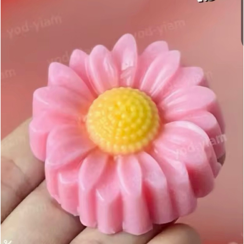 พิมพ์วุ้น ดอกคาโมมายน์ ขนาด 5 cm เลือกจำนวนชิ้นในตะกร้า