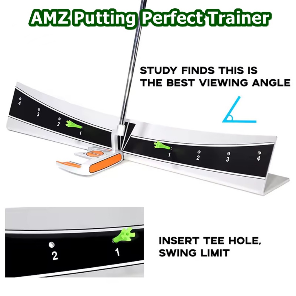 AMZ Perfect Putting Aids อุปกรณ์ฝึกซ้อมพัตต์ อุปกรณ์ซ้อมพัตต์ ซ้อมพัตต์ ช่วยซ้อมพัตต์
