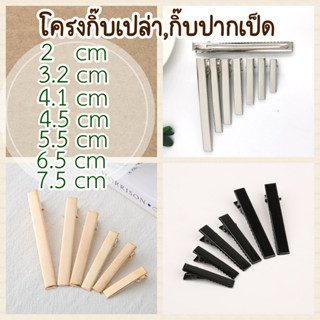 โครงกิ๊บปากเป็ดกิ๊บปากจระเข้ กิ๊ฟเปล่า kibติดผม 20/30/50 ชิ้…