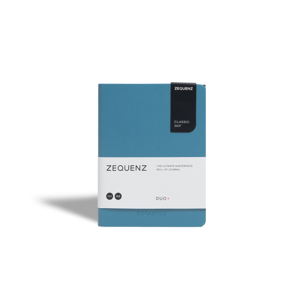 ZEQUENZ Duo+ สมุด ZEQUENZ รุ่น Duo+ สี Emerald Lagoon — صورة 3