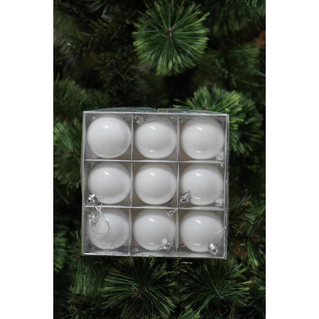Ornament Christmas Ball Box (ลูกบอลตกแต่งต้นคริสต์มาส)