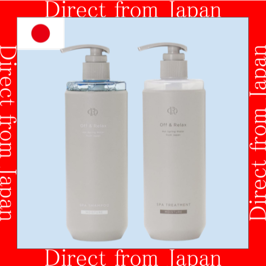 【ส่งตรงจากญี่ปุ่น】ชุด Off&Relax OR Spa Moisture: Hydrating Shampoo & Treatment 460ml