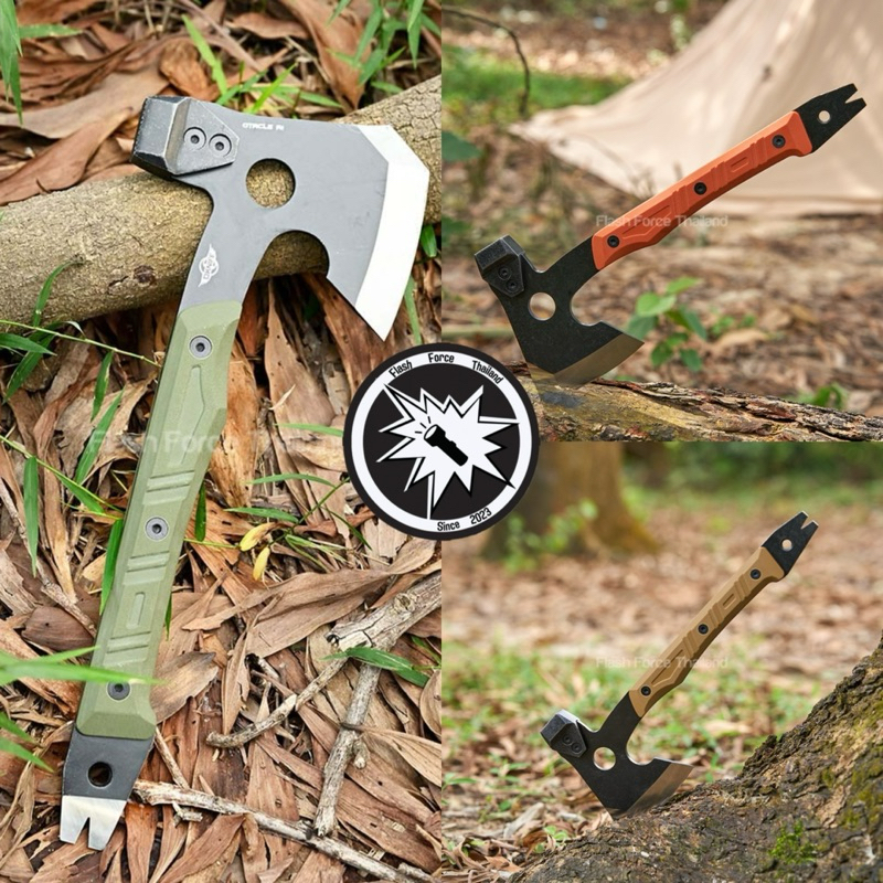 [พร้อมส่ง] ขวานอเนกประสงค์ Oknife Otacle A1 พร้อมซอง Kydex ตรงรุ่น ขวานขนาดกำลังดี พกพาสะดวก มาพร้อม