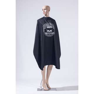 ผ้าคลุมซอย แบบตะขอเกี่ยว Barber Brain 2 สี  VAL-1510