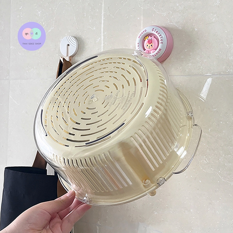 R66 ที่แขวนกะละมัง ที่วางกะละมัง ตะขอแขวงของ ไม่ต้องเจาะผนัง ที่แขวนอเนกประสงค์ ราคา ถูกที่สุด ดีลบีเคเค