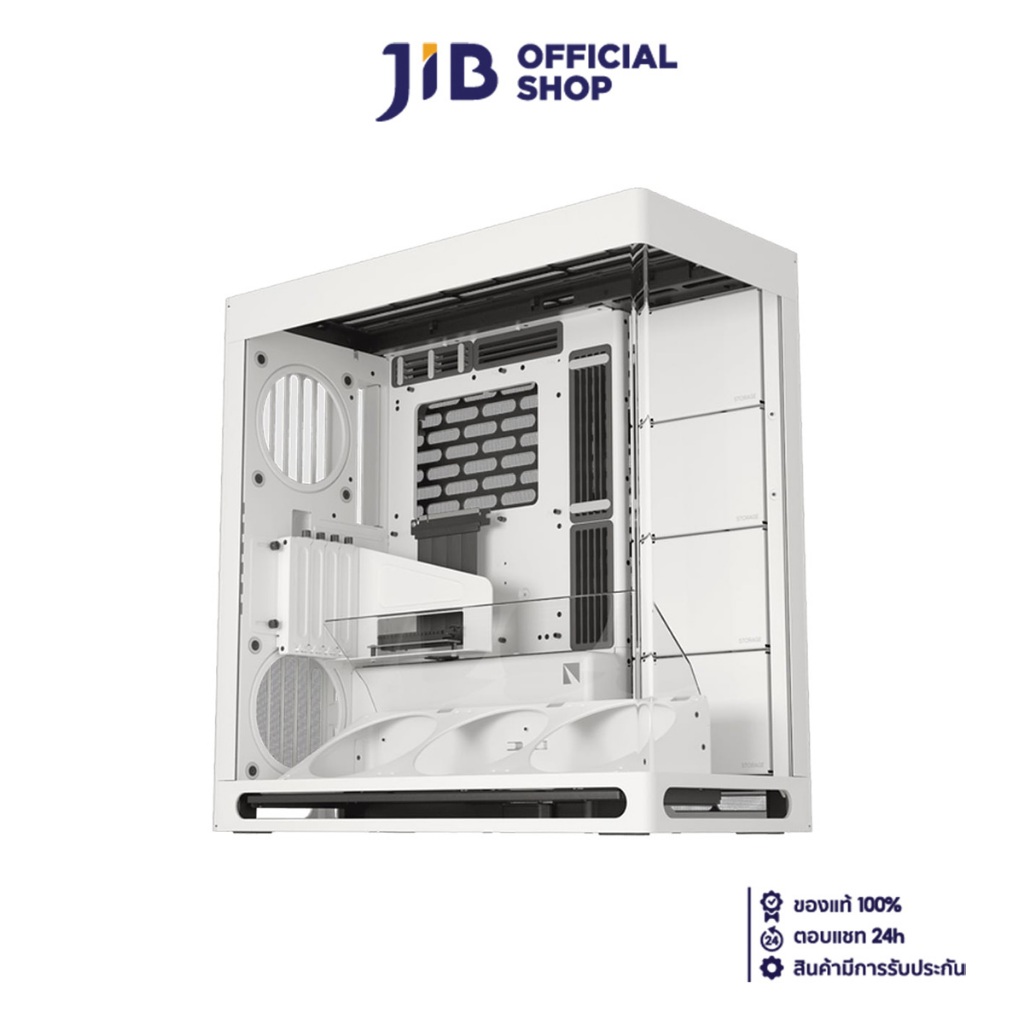 CASE (เคส) HAVN HS 420 VGPU (WHITE) (E-ATX)