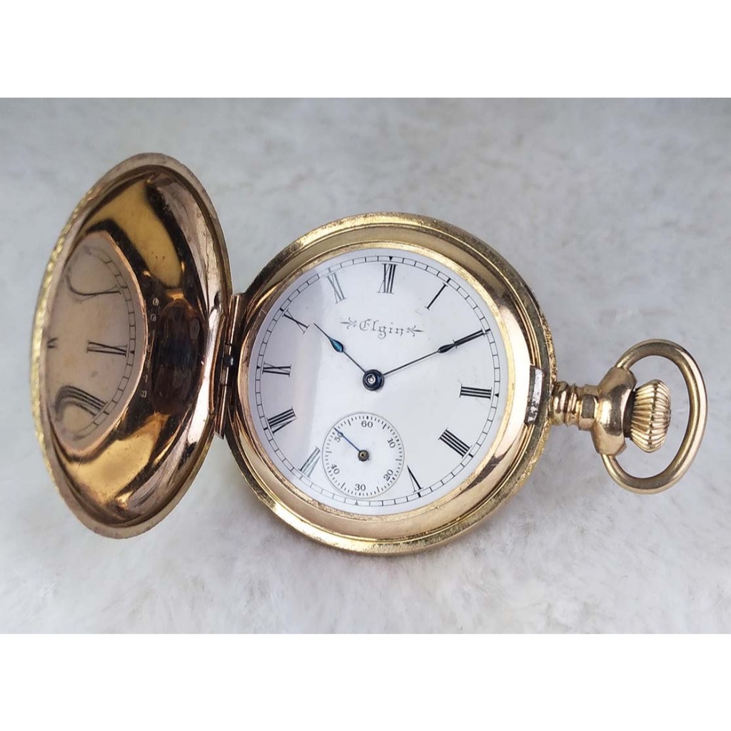 200930-ELGIN Pocket Watch ระบบไขลาน