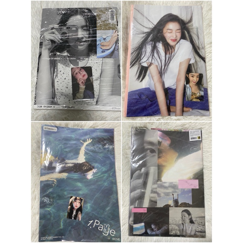 [พร้อมส่ง] RED VELVET IRENE PHOTOBOOK  1 Page of IRENE - Tabloid / Exclusive / Photobook Ver. ไอรีน 