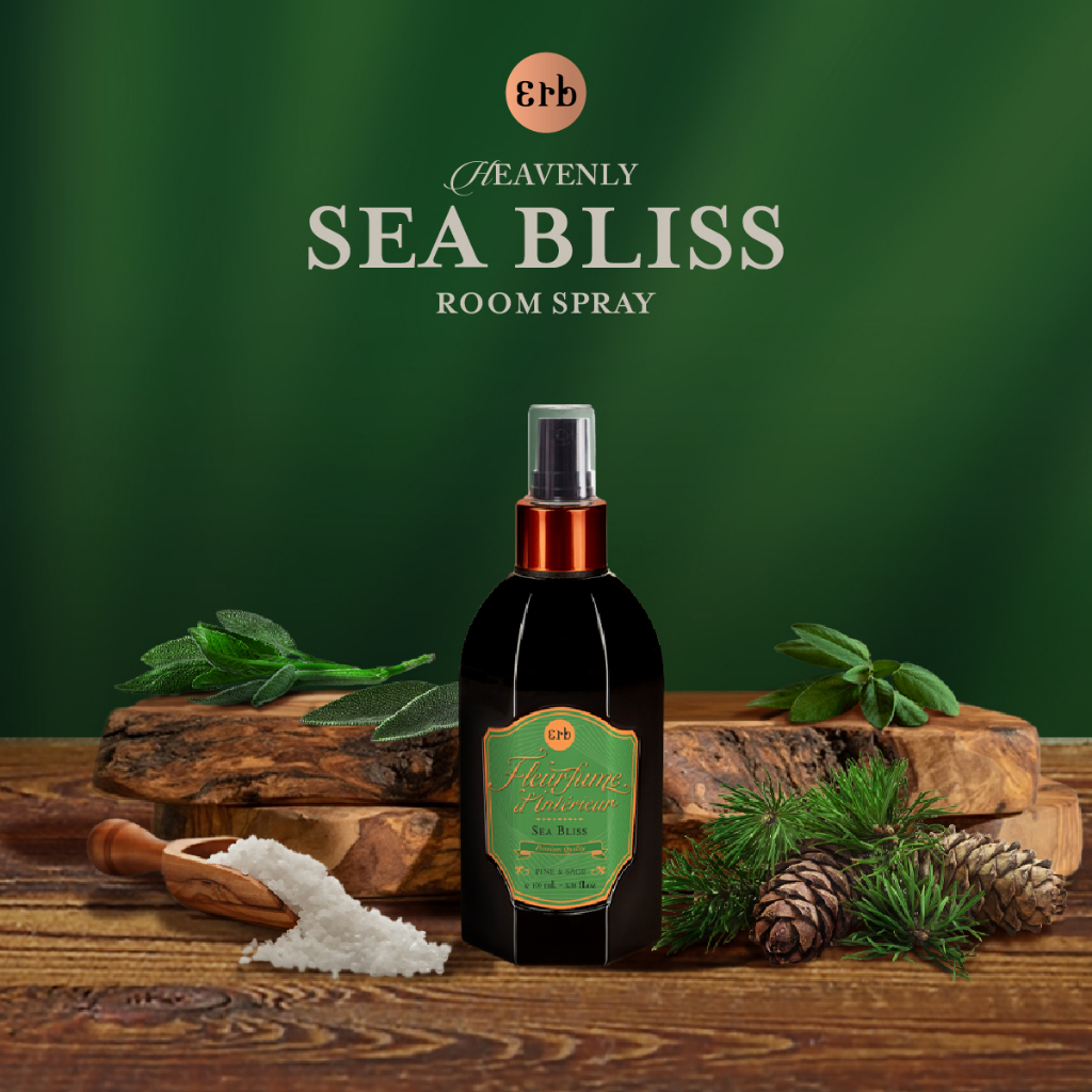 Erb Sea Bliss Flurefume D’ Interieur 100ml. สเปร์ยน้ำหอมปรับอากาศ