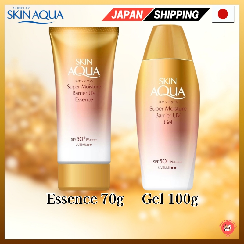 Sunplay Skin Aqua Super Moisture Barrier Uv Essence 70G Gel 100G Spf50 กันน้ําส่งตรงจากญี่ปุ่น