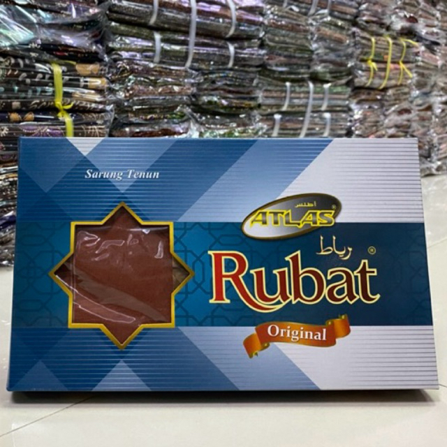 ผ้าถุง ผ้าโสร่ง ผู้ชาย ตรา RUBAT WPL รูบัต รุ่นสีพื้น
