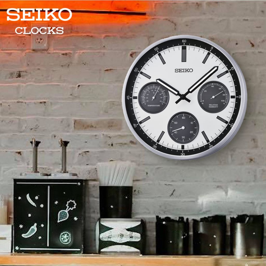 SEIKO CLOCKS นาฬิกาแขวน รุ่น QXA823S ขนาด 12.9 นิ้ว ออกใบกำกับภาษีได้