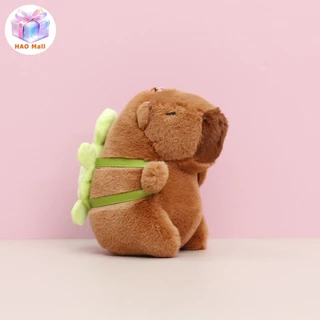 คาปิบารา พวงกุญแจ Capibara ตุ๊กตาคาปิบาร่า ตุ๊กตาตุ๊กตาพวงกุญแจจี้ ขนนิ่ม น่ารักๆ ห้อยกระเป๋า ห้อยกุญแจ ของขวัญวันคริสต์