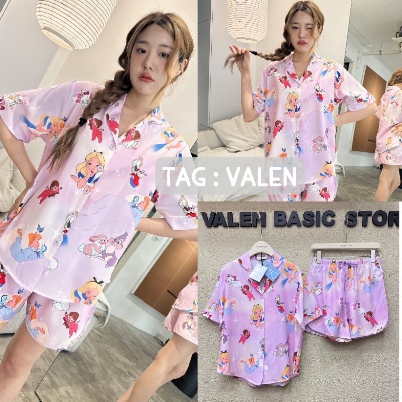Valen Basic store 𝑁𝑒𝑤 𝐶𝑜𝑙𝑙𝑒𝑐𝑡𝑖𝑜𝑛 ชุดนอน ลายสุดปัง "เนื้อผ้าดีมีชัยไปกว่าครึ่ง" ผ้าเนื้อนุ่ม ใส่สบาย ระบายอากาศ