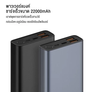 [เก็บโค้ด ลดเพิ่ม] Eloop E29 30000 mAh. / E36 12000Mah / E37 22000 Mah รองรับ QuickCharge3.0 Pd 18w