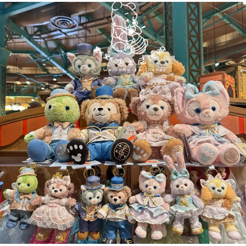 {สินค้าพรีรอ7-15วัน} Duffyandfriends พวงกุญแจ Disney ลิขสิทธิ์แท้