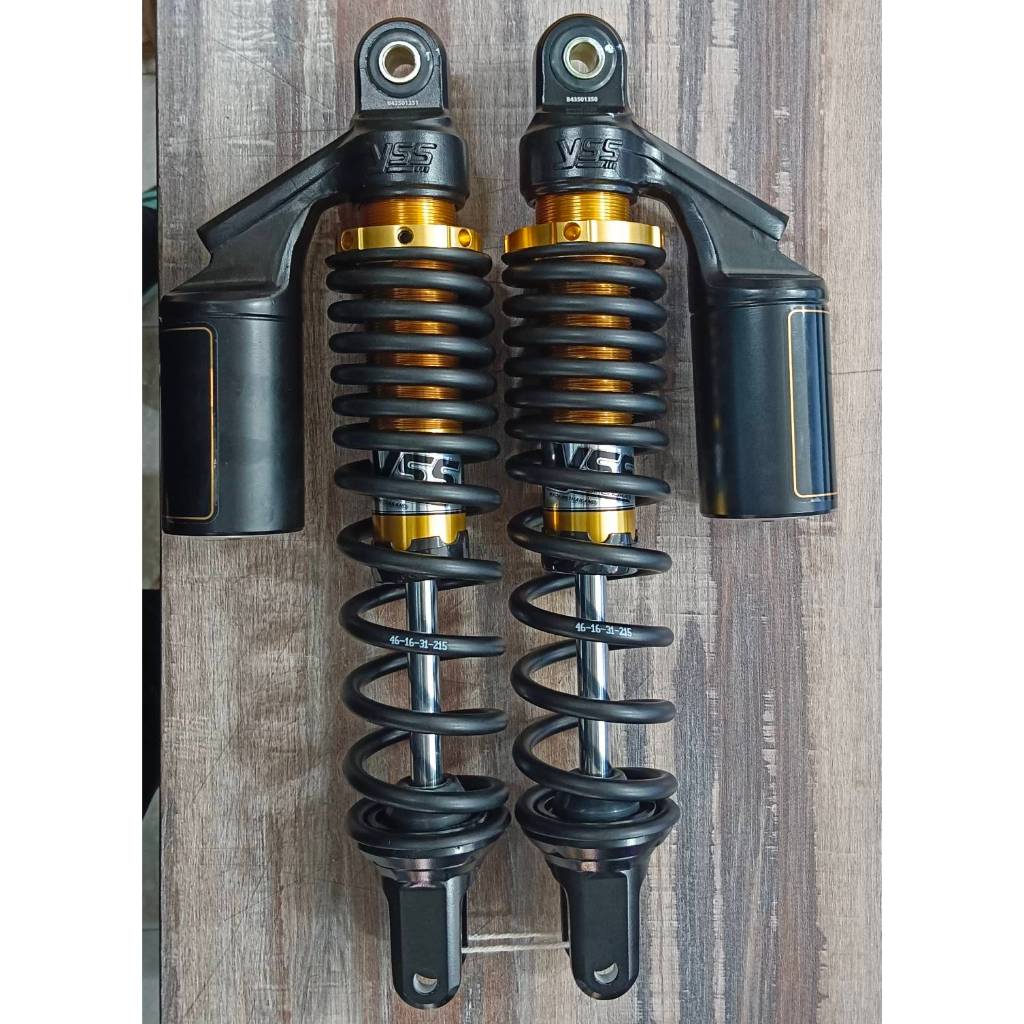 โช้คหลัง GPX DZ3 SPORT สีดำ (YSS) ตัวติดรถsport