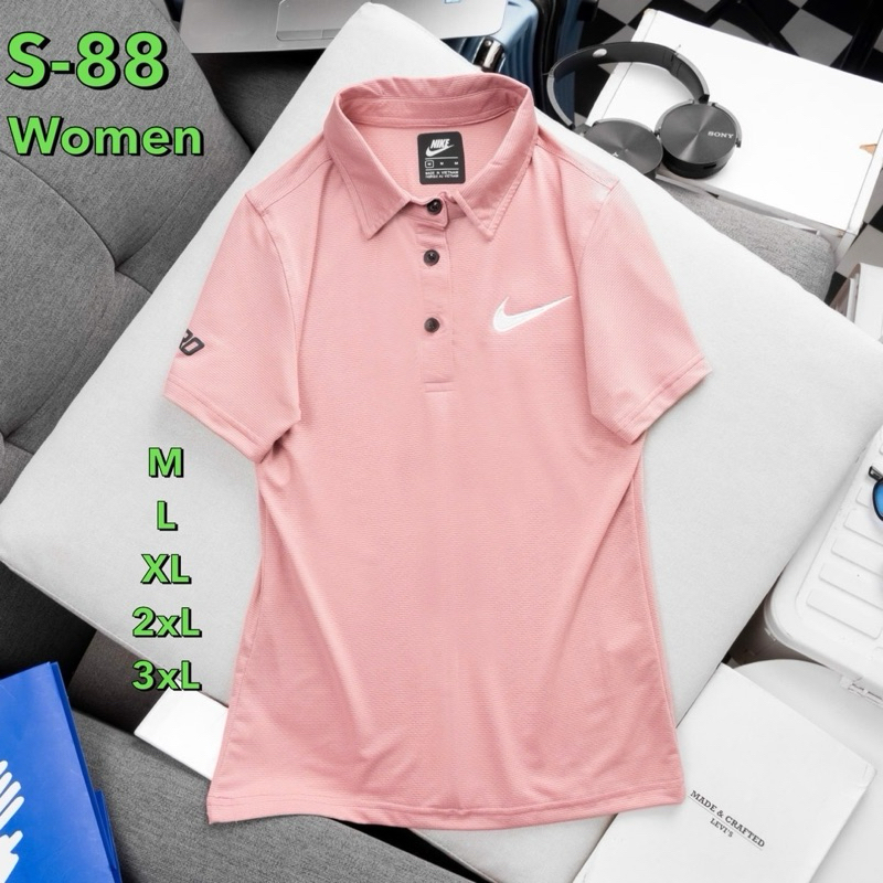 เสื้อโปโลผู้หญิง คอปก แขนสั้น TS99