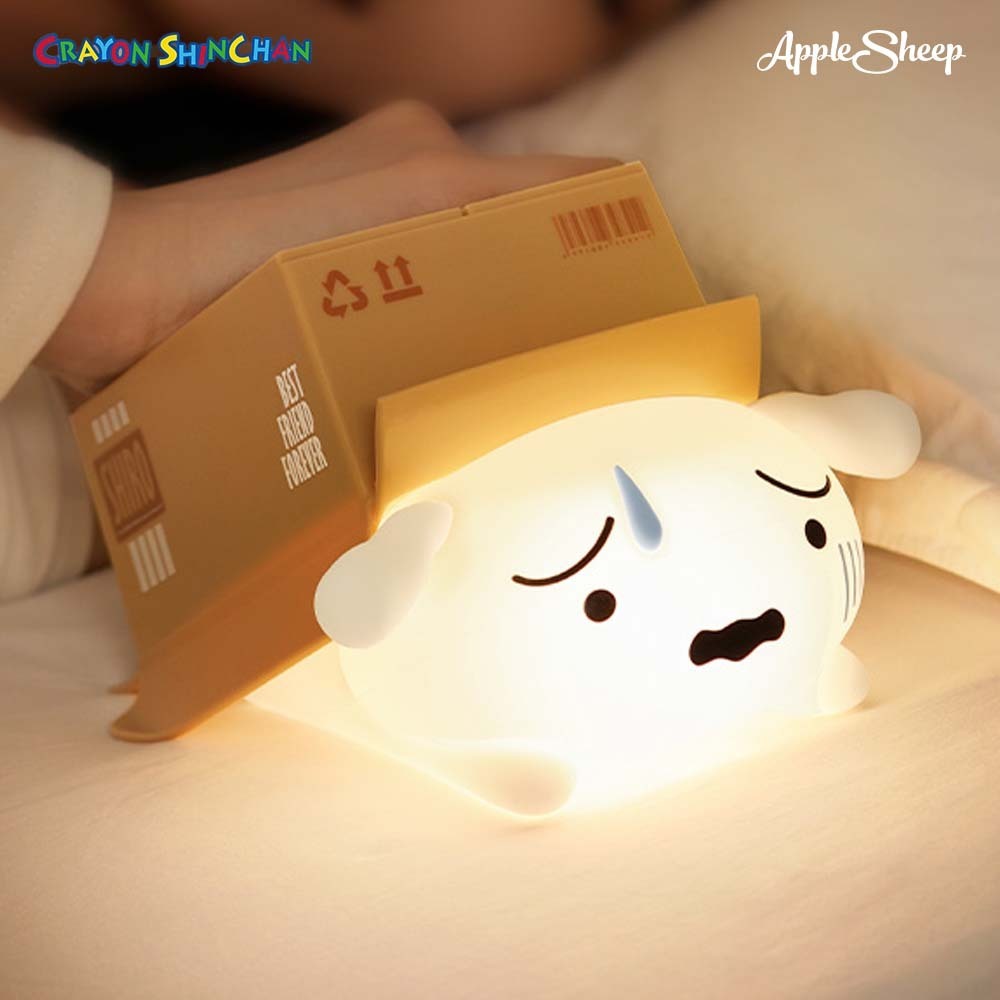 [Rock Night Light Shinchan/Shiro/Photo Frame] โคมไฟชินจัง&ชิโร่ Crayon Shinchan Hide and Seek ปรับระดับแสง ของแท้ - รูปที่ 7
