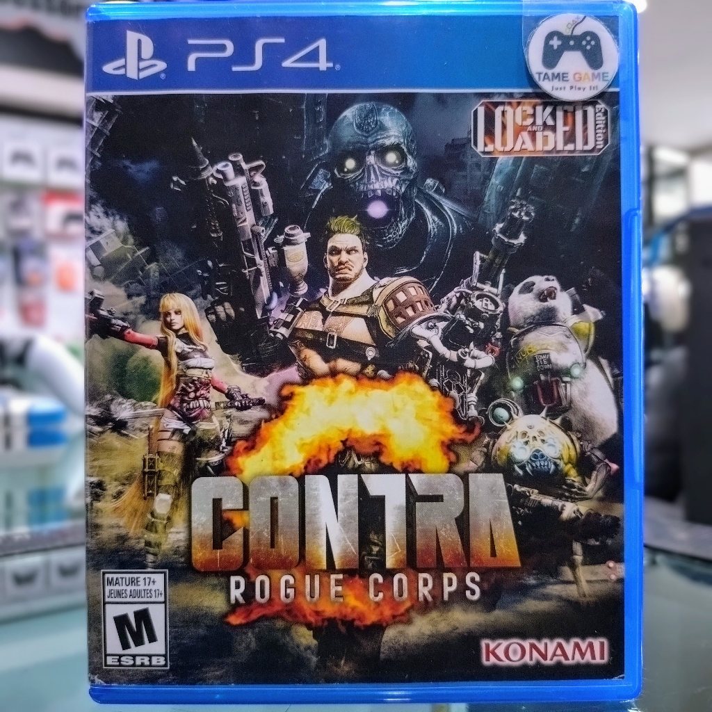 (ภาษาอังกฤษ) มือ2 PS4 Contra Rogue Corps แผ่นPS4 เกมPS4 มือสอง (เล่นกับ PS5 ได้)