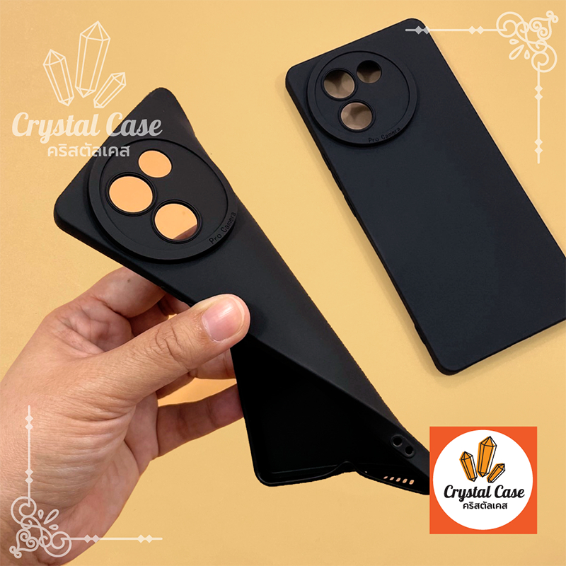 เคสนิ่มกันกล้องนูน VIVO S1 S1Pro T1X V5 V9 V11 V11i V11Pro V15 V15Pro V17 V19 V20 V20Pro V21 V23 V23