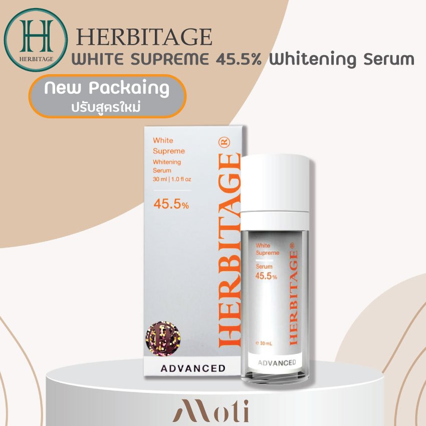 HERBITAGE WHITE SUPREME 45.5% Whitening Serum [ W ]