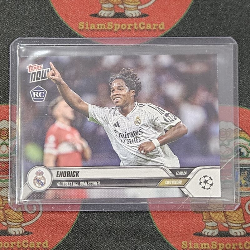 การ์ด Topps​ Now​ RC Endrick​ 1ใบ