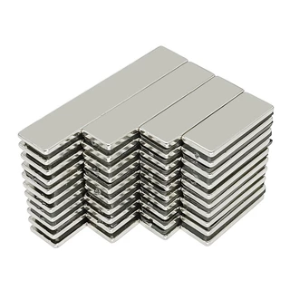 1ชิ้น แม่เหล็กนีโอดิเมียม 40x10x3มิล Magnet Neodymium 40*10*3มิล แม่เหล็กแรงสูง สี่เหลี่ยม ขนาด 40x10x3mm