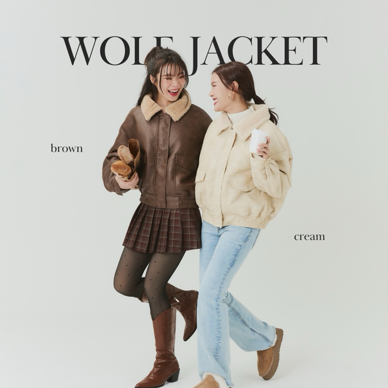 WOLF JACKET ( พร้อมส่ง )