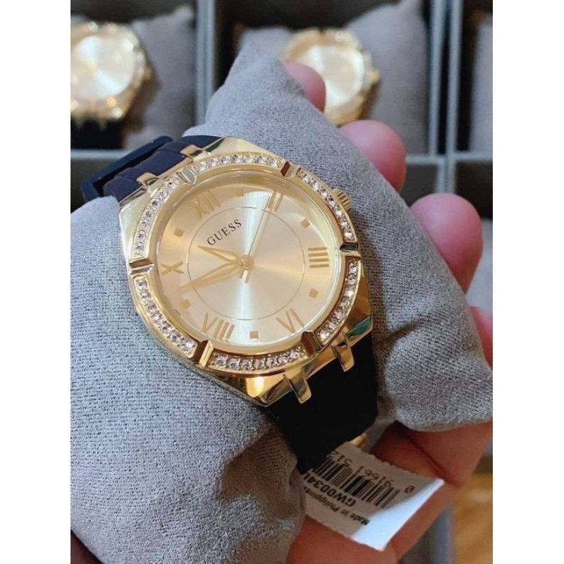 (พร้อมส่ง) ของแท้ 100% นาฬิกาข้อมือผู้หญิง guess