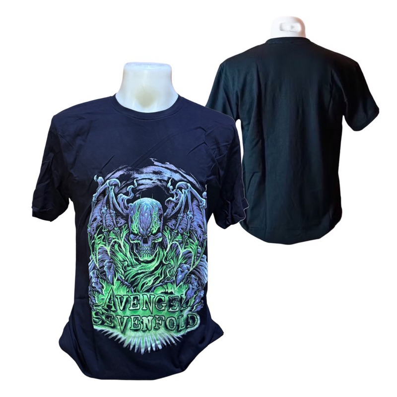 เสื้อวง AVENGED SEVENFOLD A7X T-SHIRT ลาย DARE TO DIE (2022) ลิขสิทธิ์ของแท้ UK