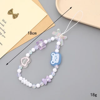 ห่วงโซ่กล้อง ห่วงโซ่โทรศัพท์มือถือ Ins อินสไตล์ เครื่องประดับแฟชั่น DIY Camera Chain ของขวัญ