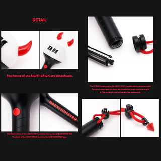แท่งไฟ BABYMONSTER official Light Stick + Photo Card offline/online เบม่อน Baby Monster | thisstarshop